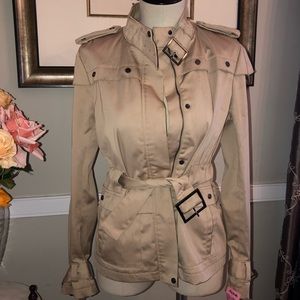 Kenar short trench coat jacket